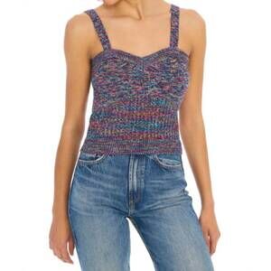 NEW ALLISON AVERY sadie tank in multi